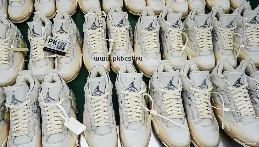 JORDAN SAIL OFF-WHITE TO READY SHIP RETRO MATERIALS RETAIL 4 0602